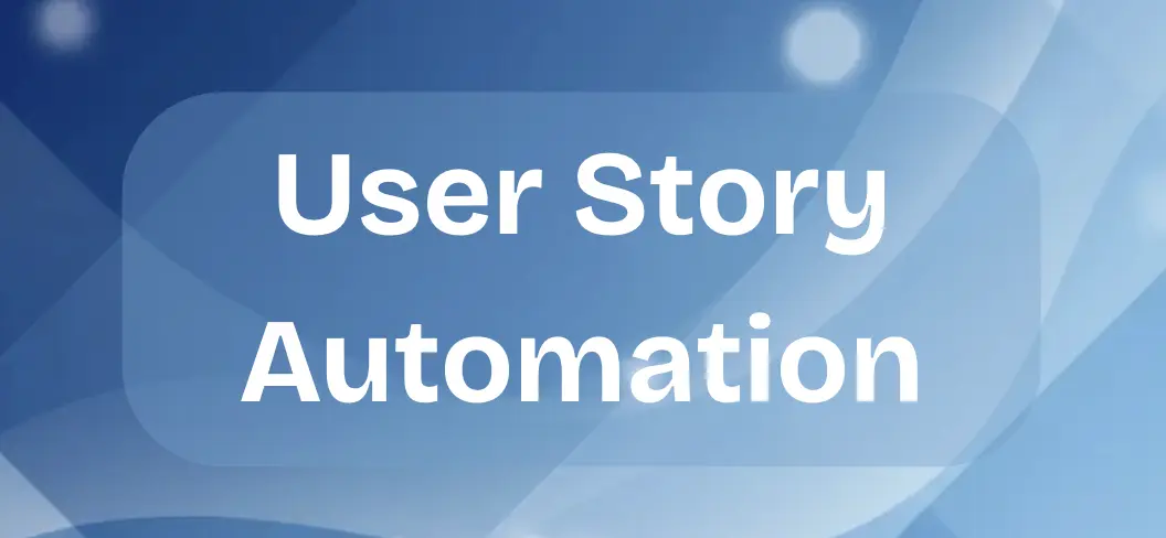 Illustration of Scrum transcripts converting into AI-generated user stories
